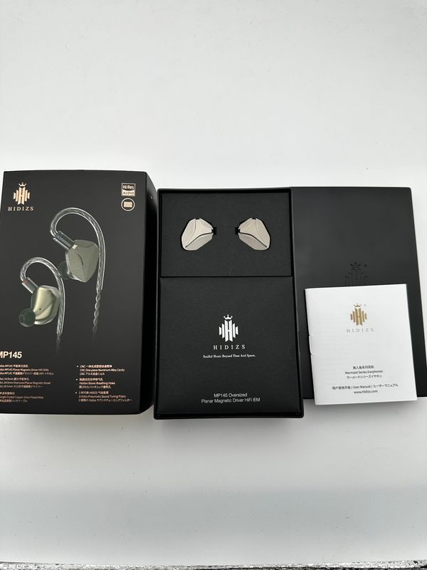 LINSOUL Hidizs MP145 In-Ear-Monitor, Planarny HiFi IEMs, 2Pin OFC kabel