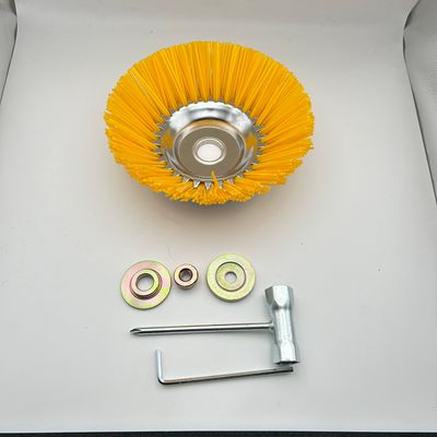 LADAMI Szczotka 200x25.4 mm Nylonowa do Podkaszarki, Usuwanie Mchu