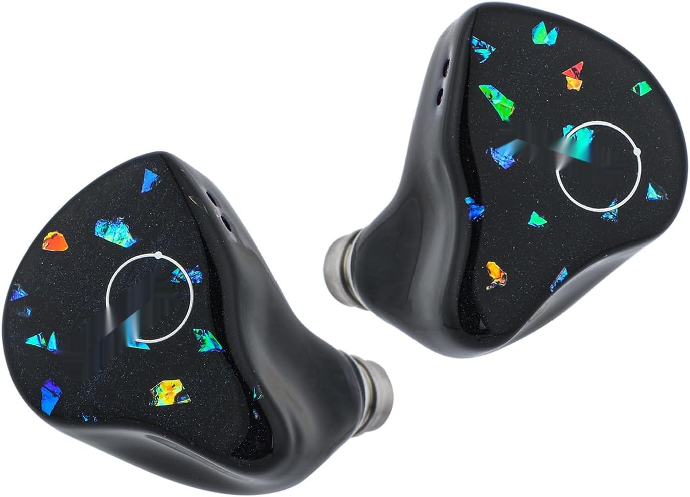 ZiiGaat Doscinco IEM, 2DD+3BA hybrydowe przetworniki, przewodowe (3.5mm)