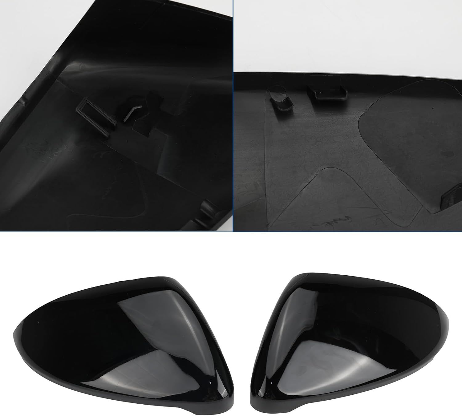 Pokrywy lusterek do VW Golf MK7 MK7.5 R GTD 2013-2018, Touran 2016-2017.