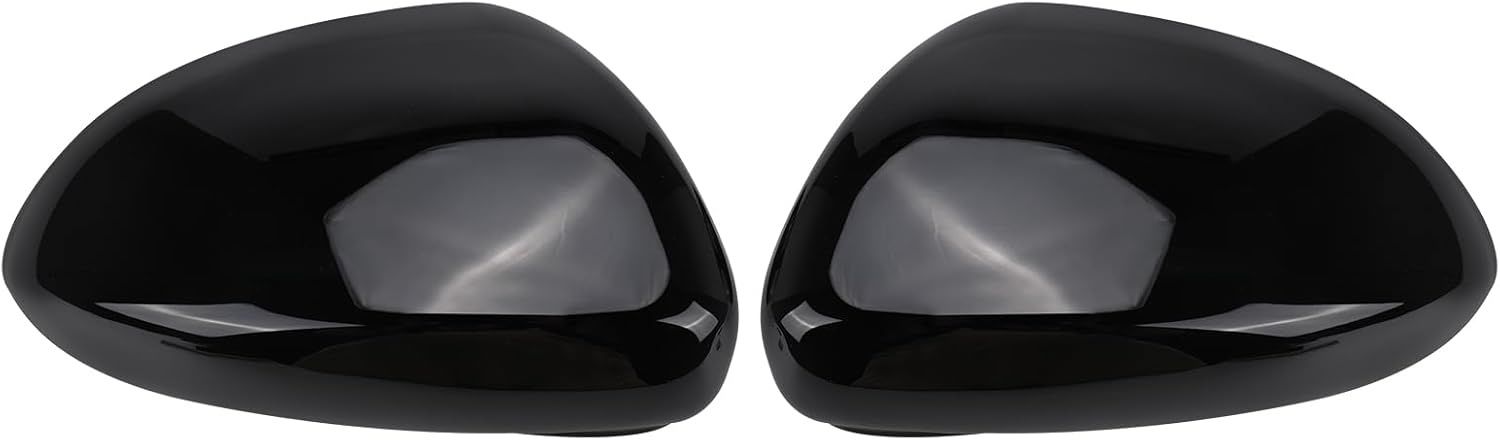 Wymiana nakładek lusterka Opel Corsa D/E 2006-2019, błyszcząca czarna.
