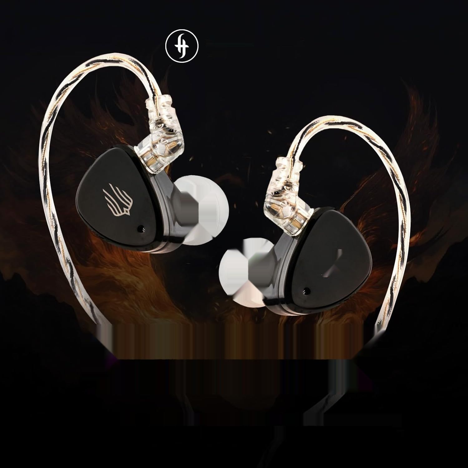 LINSOUL SIMGOT EM6L 1DD+4BA Hybrydowy Monitor IEM, Słuchawki HiFi, Gamingowe.