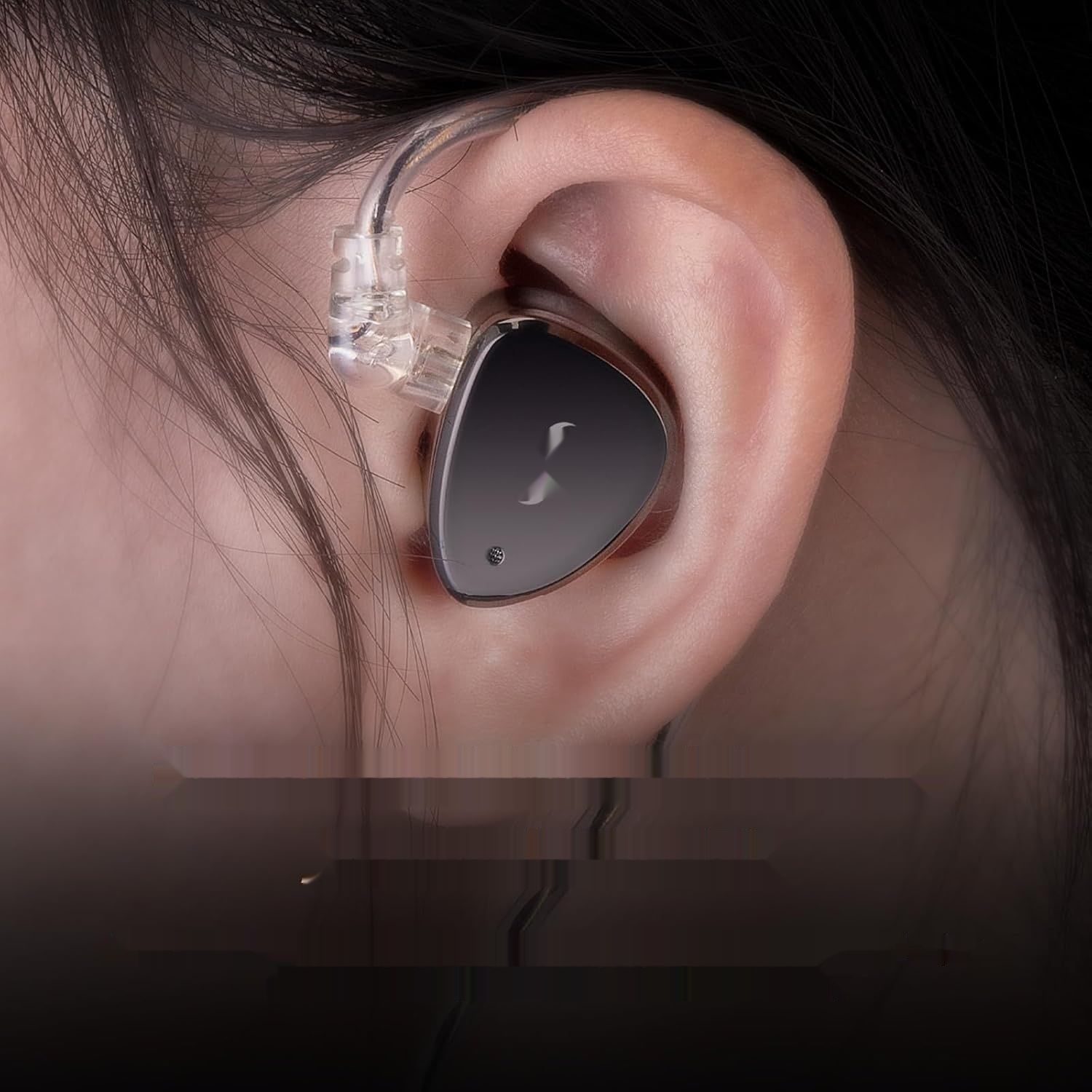 LINSOUL SIMGOT EM6L 1DD+4BA Hybrydowy Monitor IEM, Słuchawki HiFi, Gamingowe.