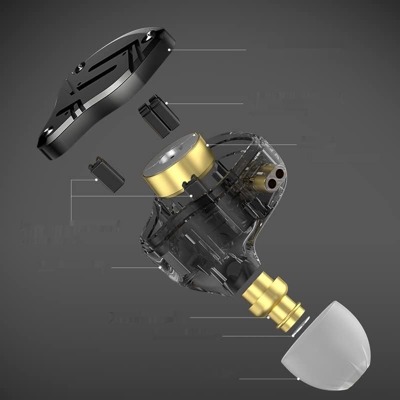 LINSOUL KZ ZS10 PRO X Ulepszone hybrydowe słuchawki douszne 1DD+4BA