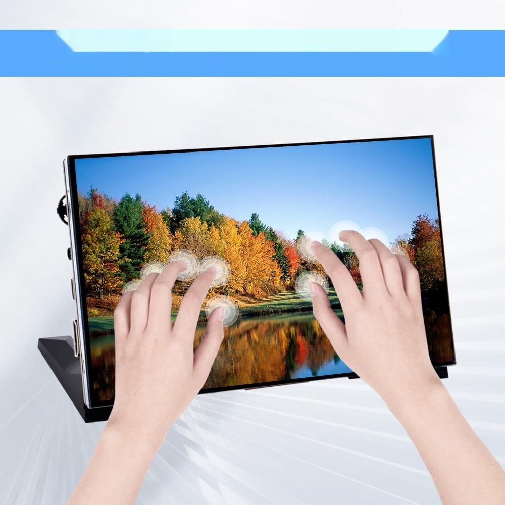 Ekran dotykowy 7&quot;, LCD IPS, HDMI, kompatybilny z Raspberry Pi 5/4B/3B+.