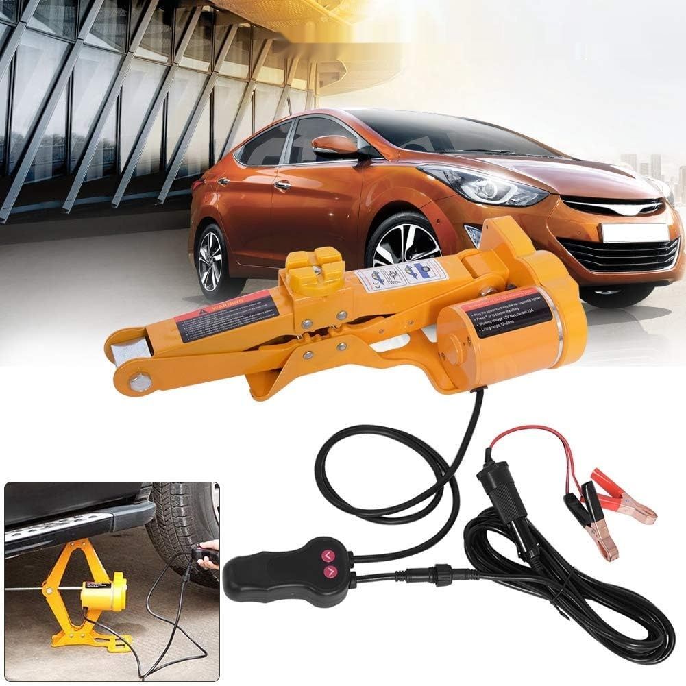 Ejoyous Elektryczny Podnośnik, 3T, DC 12V, Podnośnik Nożycowy, Klucz Udarowy