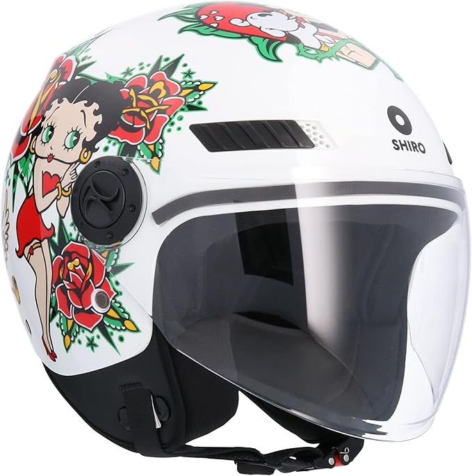 Kask Motocyklowy Jet La Betty, rozmiar S (55/56)