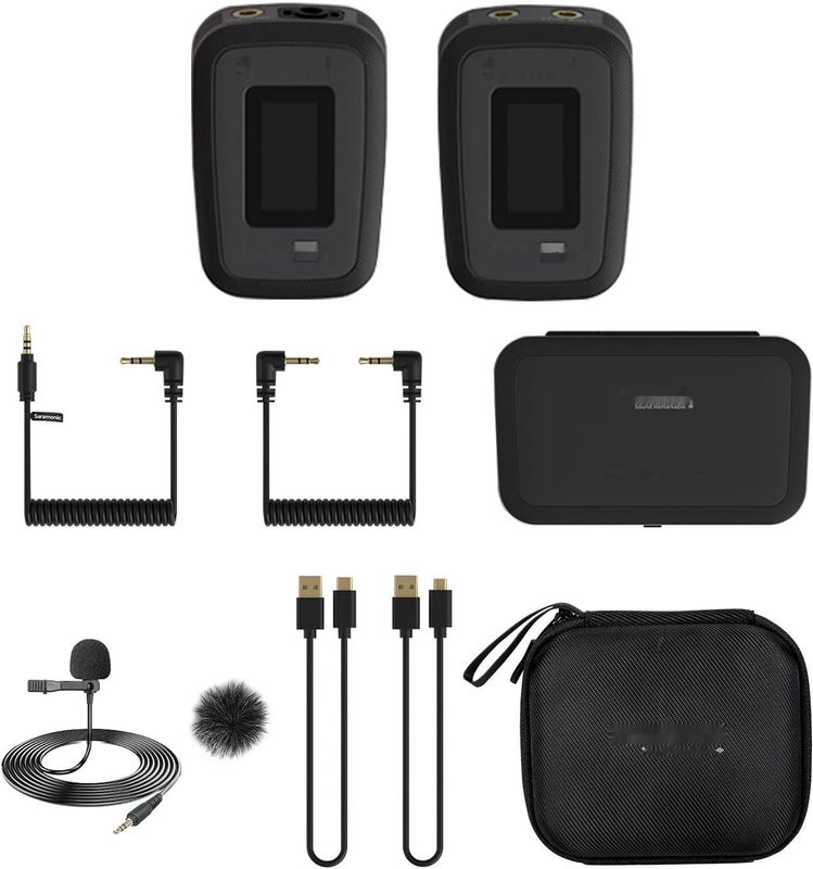 Saramonic Blink500 Pro B1 Dwu-kanałowy bezprzewodowy mikrofon 2,4 GHz