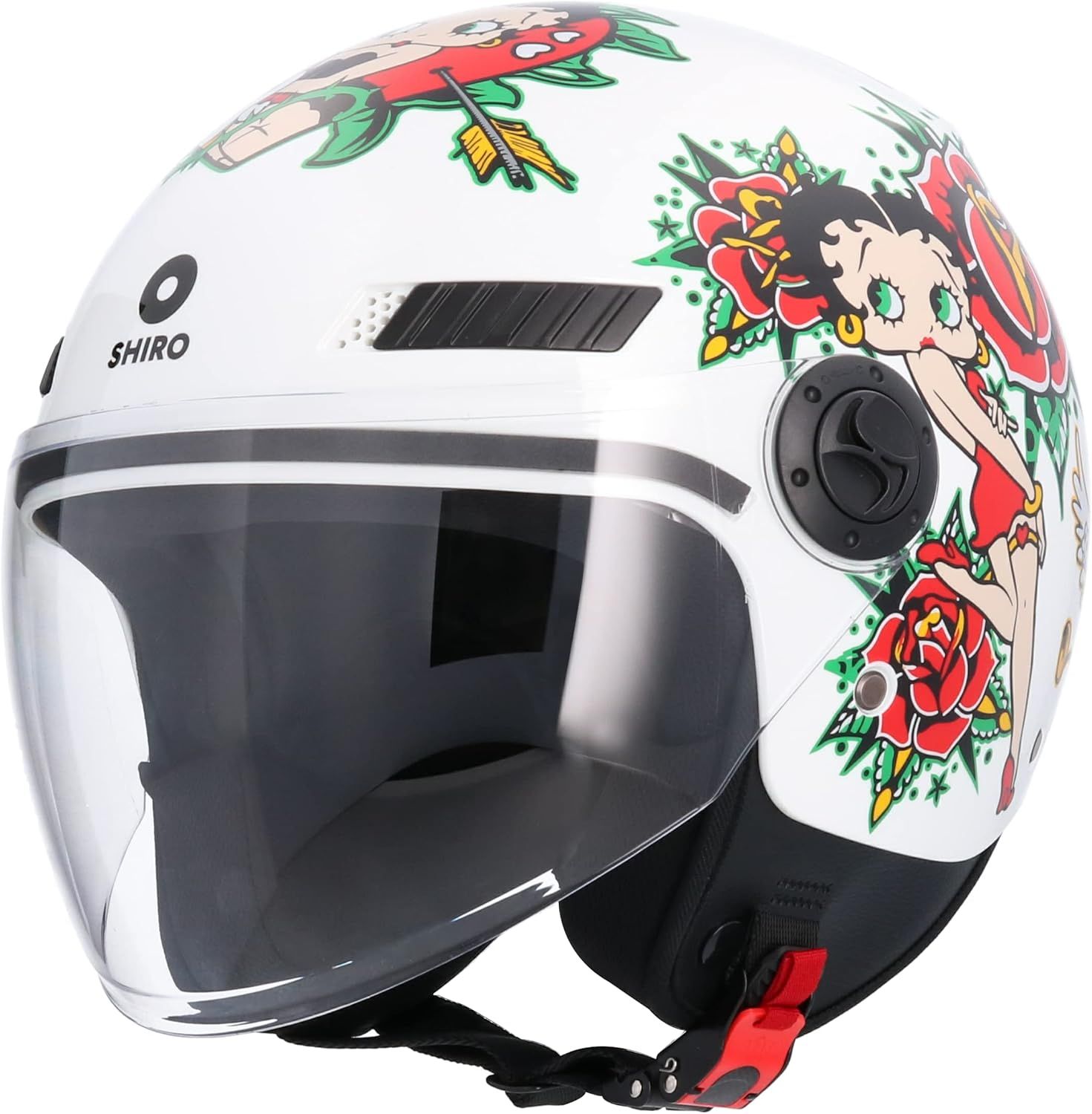 Kask Motocyklowy Jet La Betty, rozmiar S (55/56)