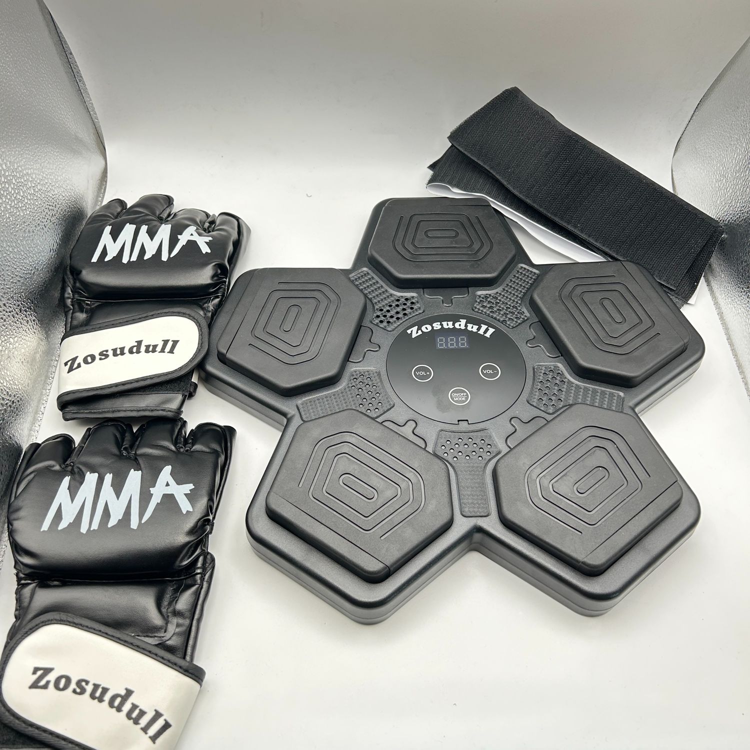 Zosudull Music Boxing Machine, Inteligentna Maszyna Bokserska LED, Bluetooth