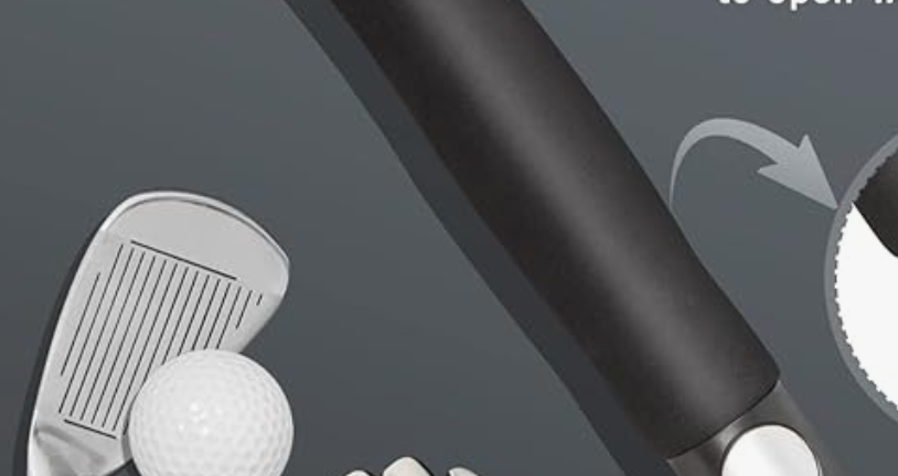 ZOMAKE Parasol golfowy 137 cm, duże wiatroszczelne parasole, automatycznie otwierany