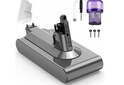 Akumulator ASUNCELL 3900 mAh do Dyson V11, 25,2 V z filtrem i śrubami