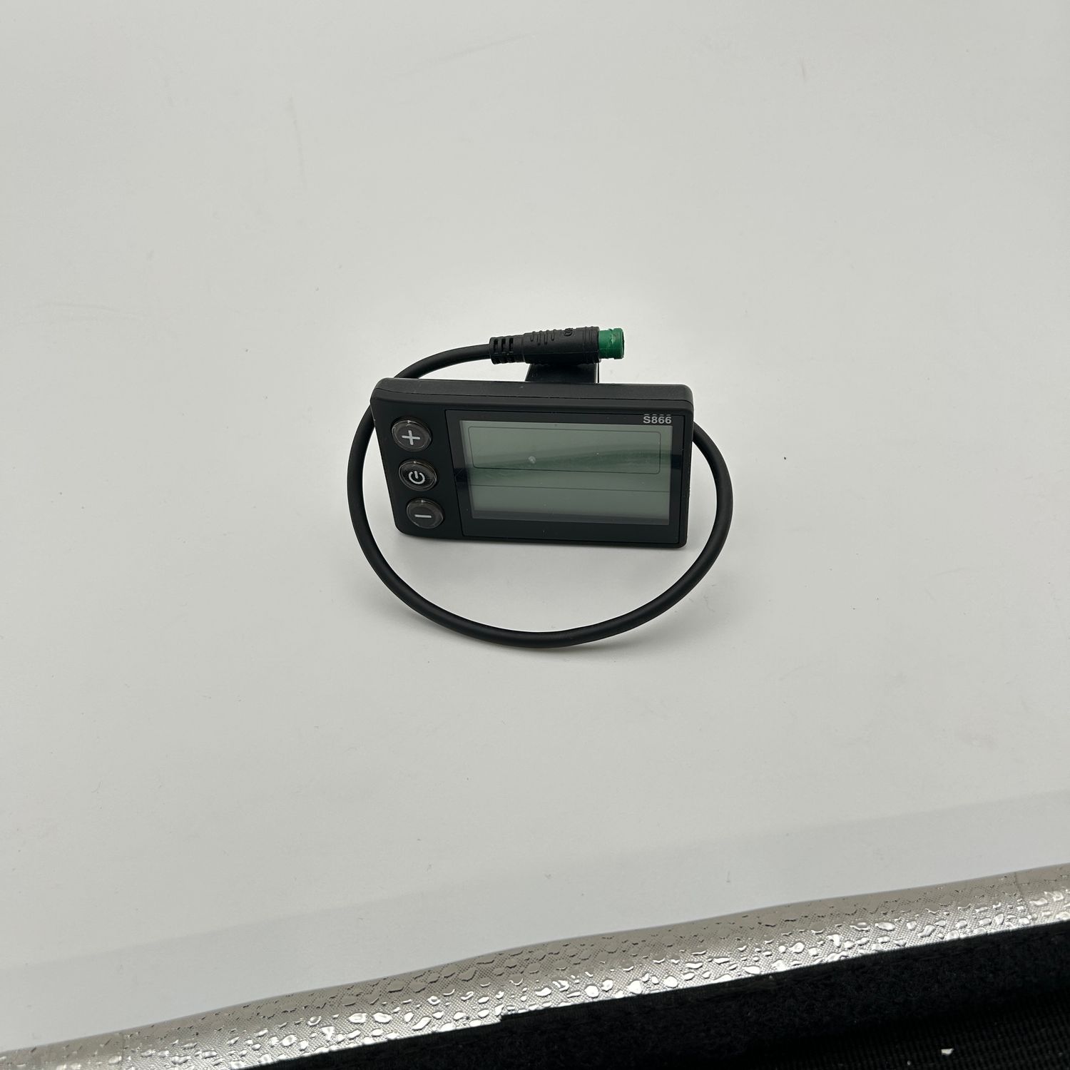 Cuifati Elektryczny wyświetlacz LCD, wodoodporny prędkościomierz do e-rowerów