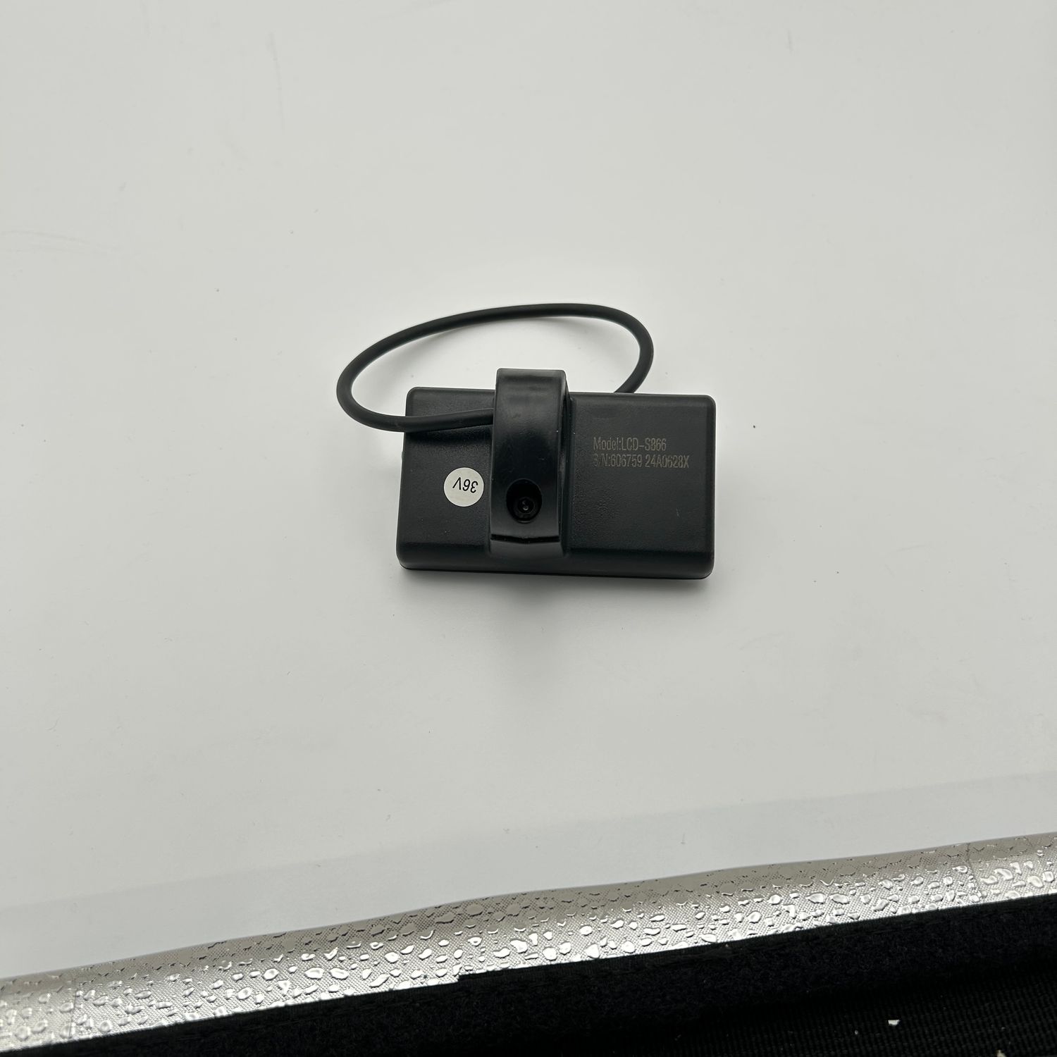 Cuifati Elektryczny wyświetlacz LCD, wodoodporny prędkościomierz do e-rowerów