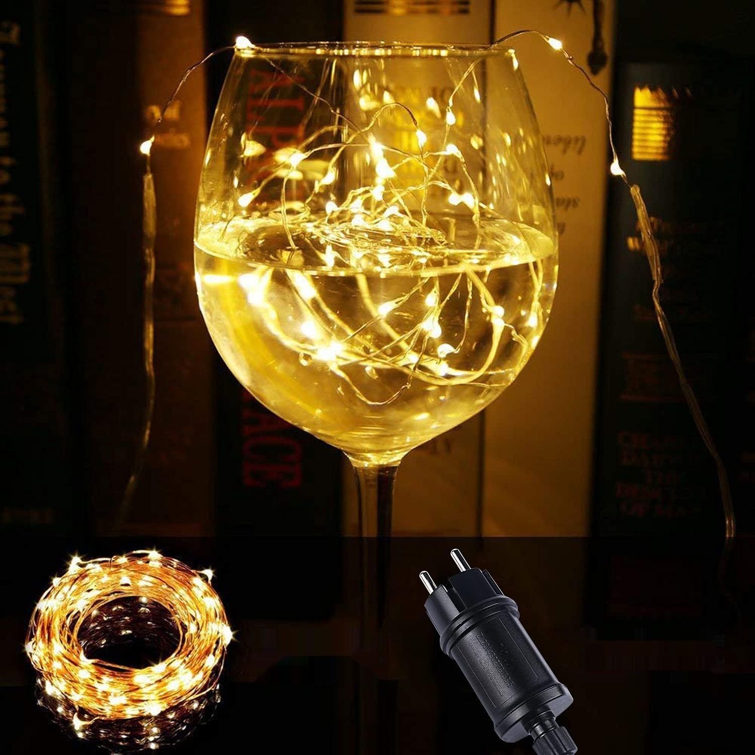 ALED LIGHT 32m Wodoodporne IP44 8 Trybów Ciepłe Białe Światełka
