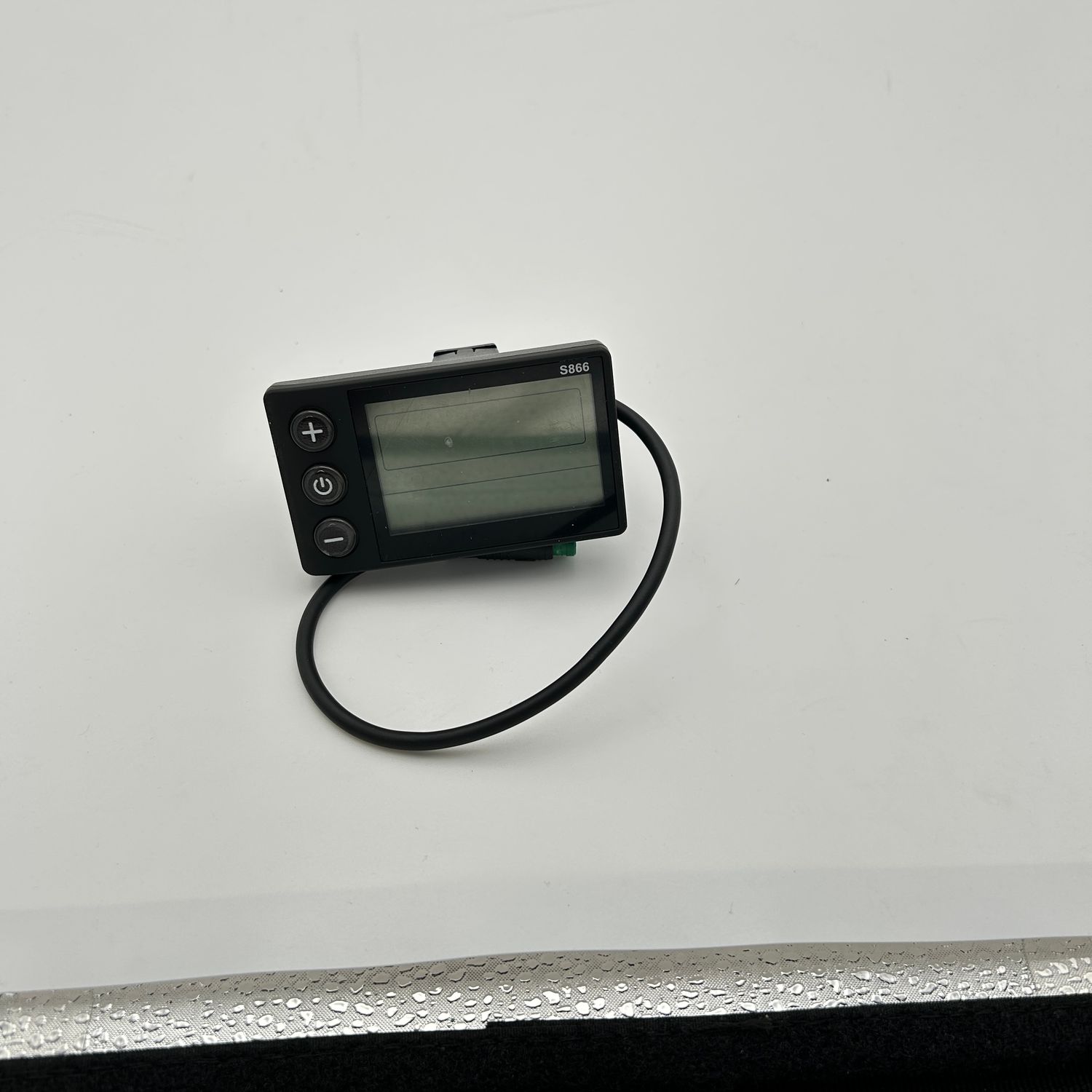 Cuifati Elektryczny wyświetlacz LCD, wodoodporny prędkościomierz do e-rowerów