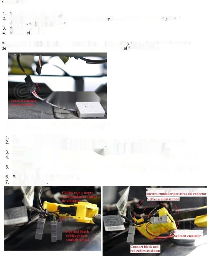 TBVPARTS Emulator SRS dla E90, E91, E92, E93, E60, E61, E63, E64.