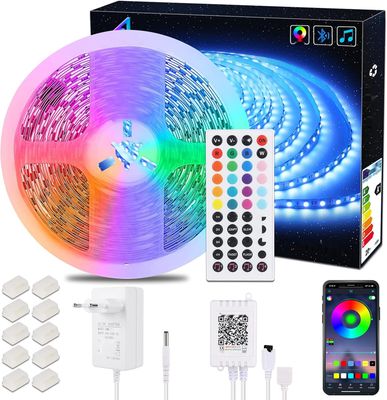 ALED Light LED RGB 5050 SMD 600 10m nie jest wodoodporna, pilot 44 przyciski.