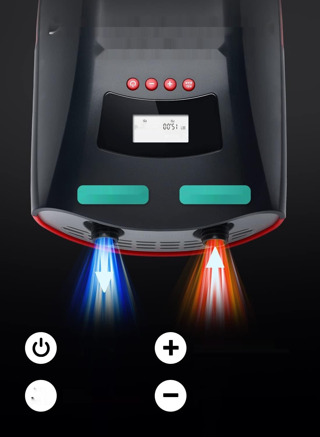 Swonder Elektryczna Pompa SUP, Najszybsza z Podwójnym Cylindrem, 20PSI