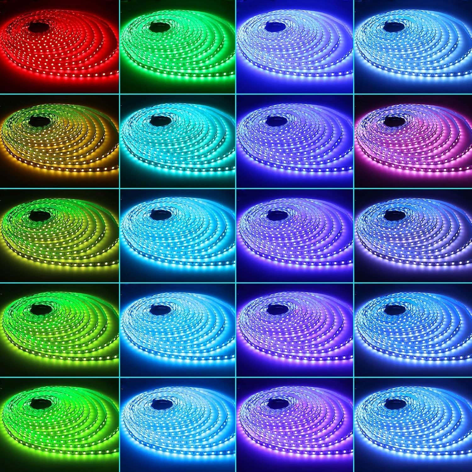 ALED Light LED RGB 5050 SMD 600 10m nie jest wodoodporna, pilot 44 przyciski.