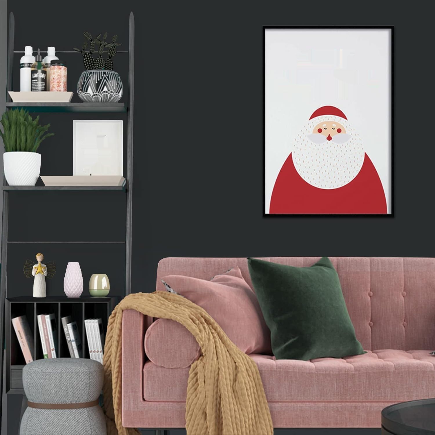 Dekoracyjna folia czarna 40x300 cm, wodoodporna, do mebli, ścian DIY