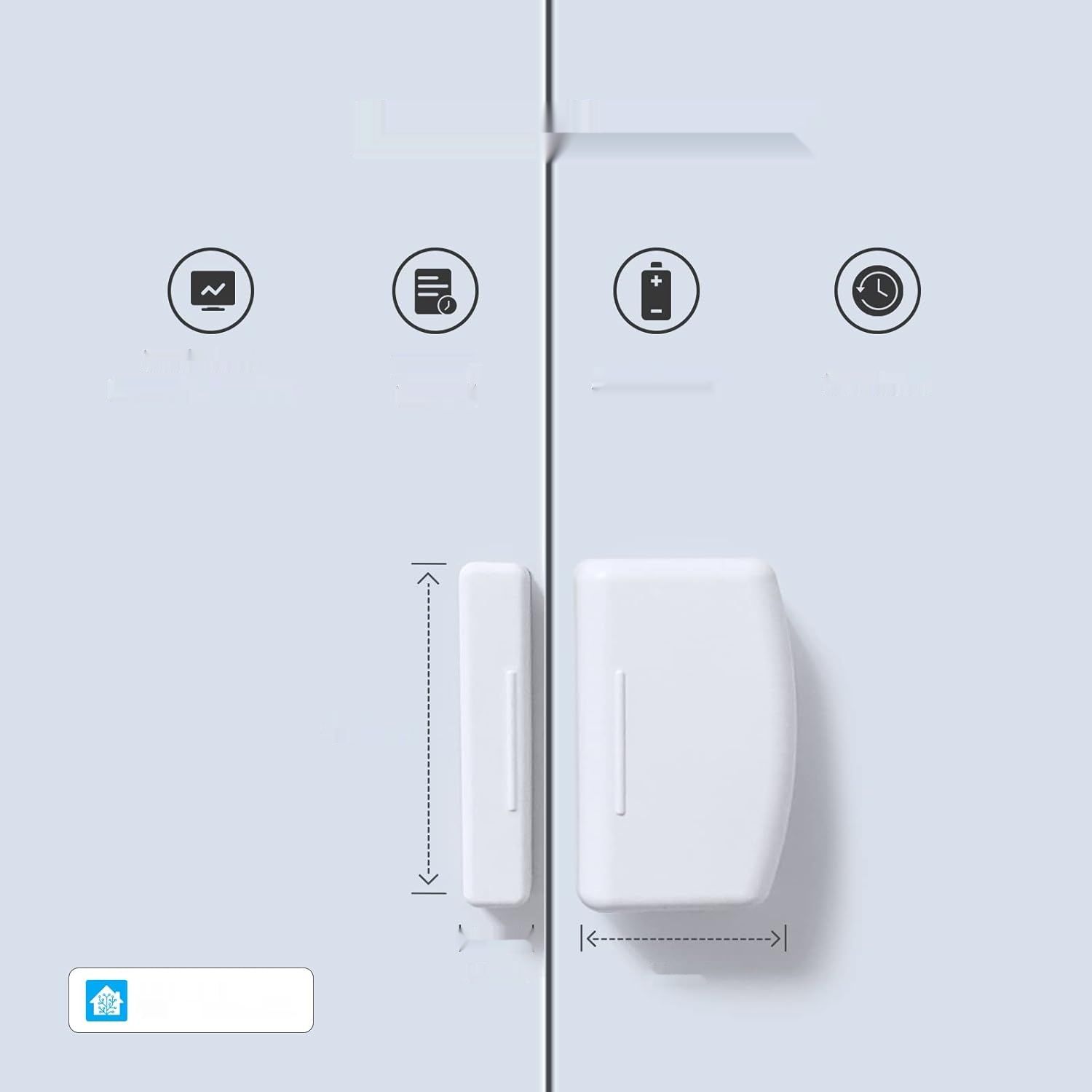 THIRDREALITY Zigbee Czujnik Kontaktu, współpracuje z Home-Assistant.