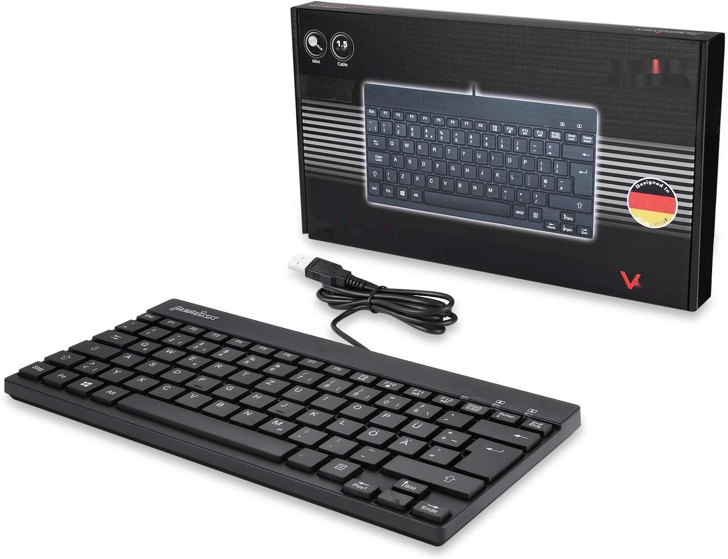 Perixx PERIBOARD-426 Przewodowa Mini Klawiatura USB, 11666