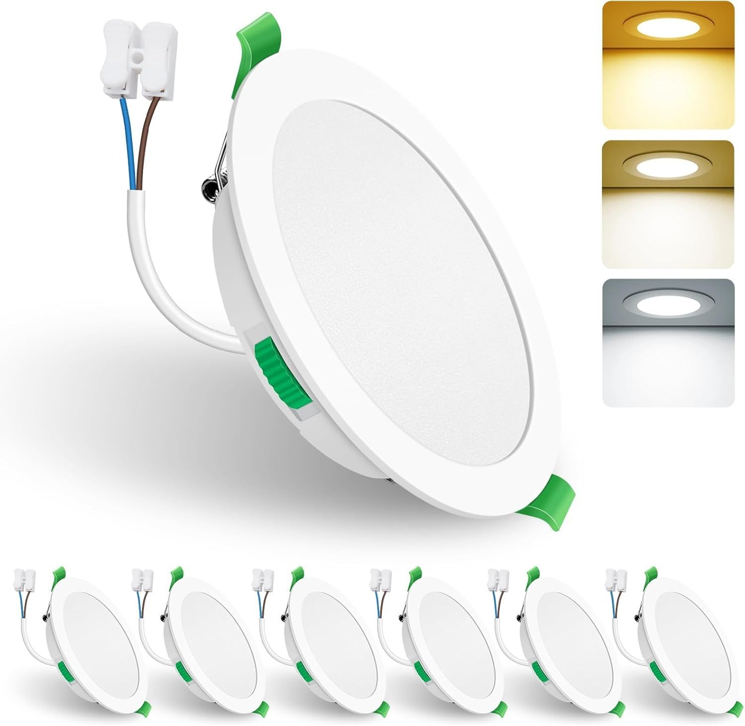 ALUSSO LIGHTING LED 15W 1200lm 230V 3CCT 3000K-6500K IP44