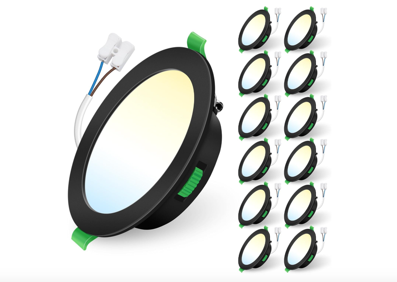 ALUSSO LIGHTING 10 W LED Reflektor, ściemnialny, 750 lm, 3CCT, IP44.