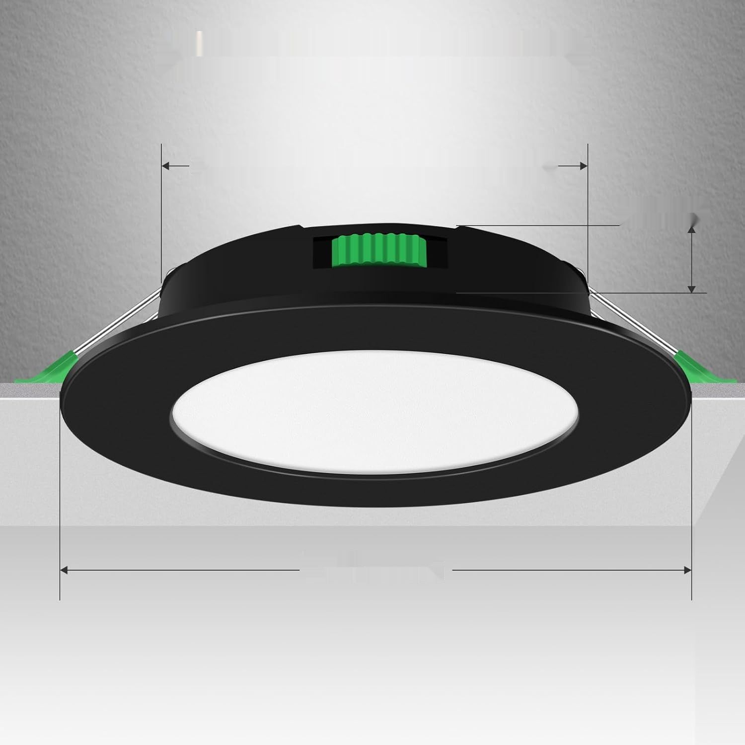 ALUSSO LIGHTING 10 W LED Reflektor, ściemnialny, 750 lm, 3CCT, IP44.