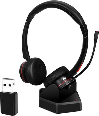 Mairdi Bezprzewodowy Zestaw Słuchawkowy z Mikrofonem, Bluetooth 5.0