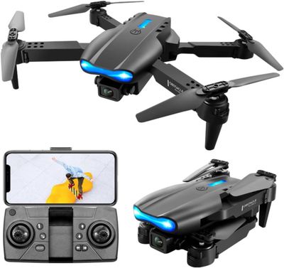 Składany dron RC, unikanie przeszkód, quadkopter, podwójna kamera HD, fotografia powietrzna 4K, samolot RC, obsługa aplikacji WiFi, prezent dla dzieci i dorosłych.
