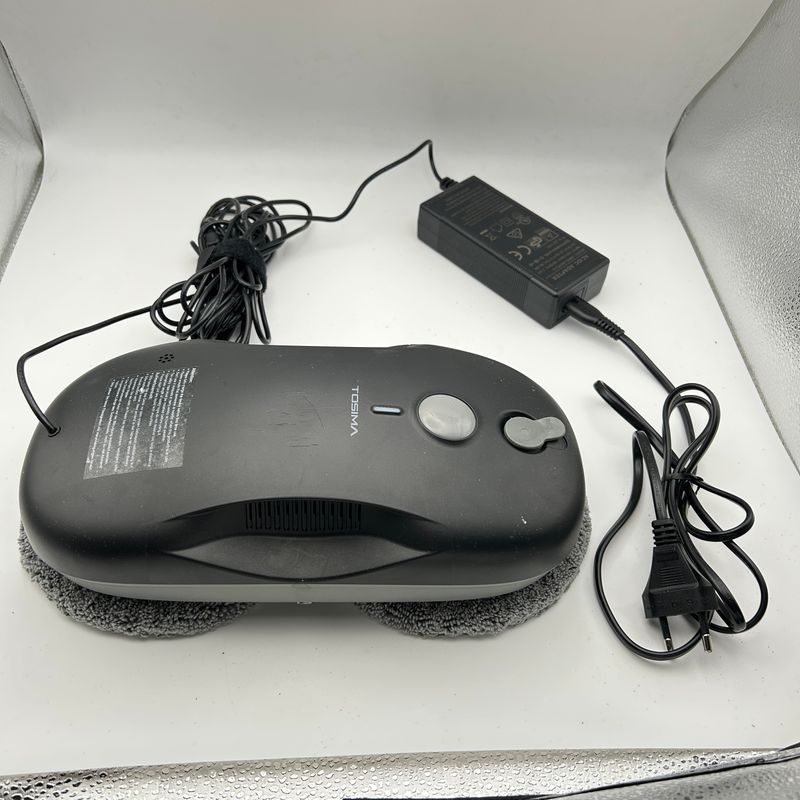 Tosima W3 Robot myjka szyb, dwukierunkowa automatyczna spryskiwacz z potrójnym systemem bezpieczeństwa, inteligentna nawigacja, pilot zdalnego sterowania, do wszystkich gładkich powierzchni