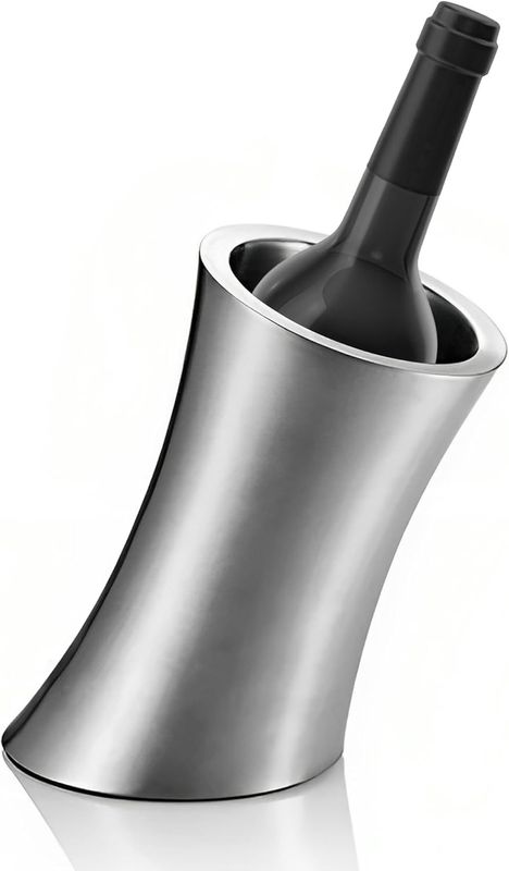 Cucina Sana Design Chłodziarka do Wina - Dwuwarstwowa Stal Nierdzewna