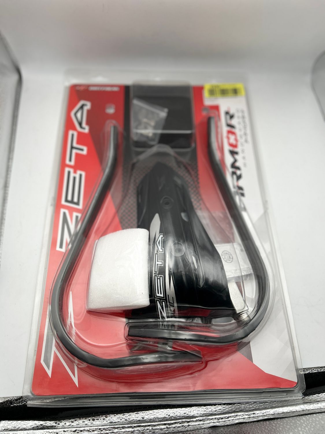 ZETA - ZE72-5009 - ZESTAW PANCERZA XC DO KIEROWNICY 22,2 MM CZARNY/CZARNY