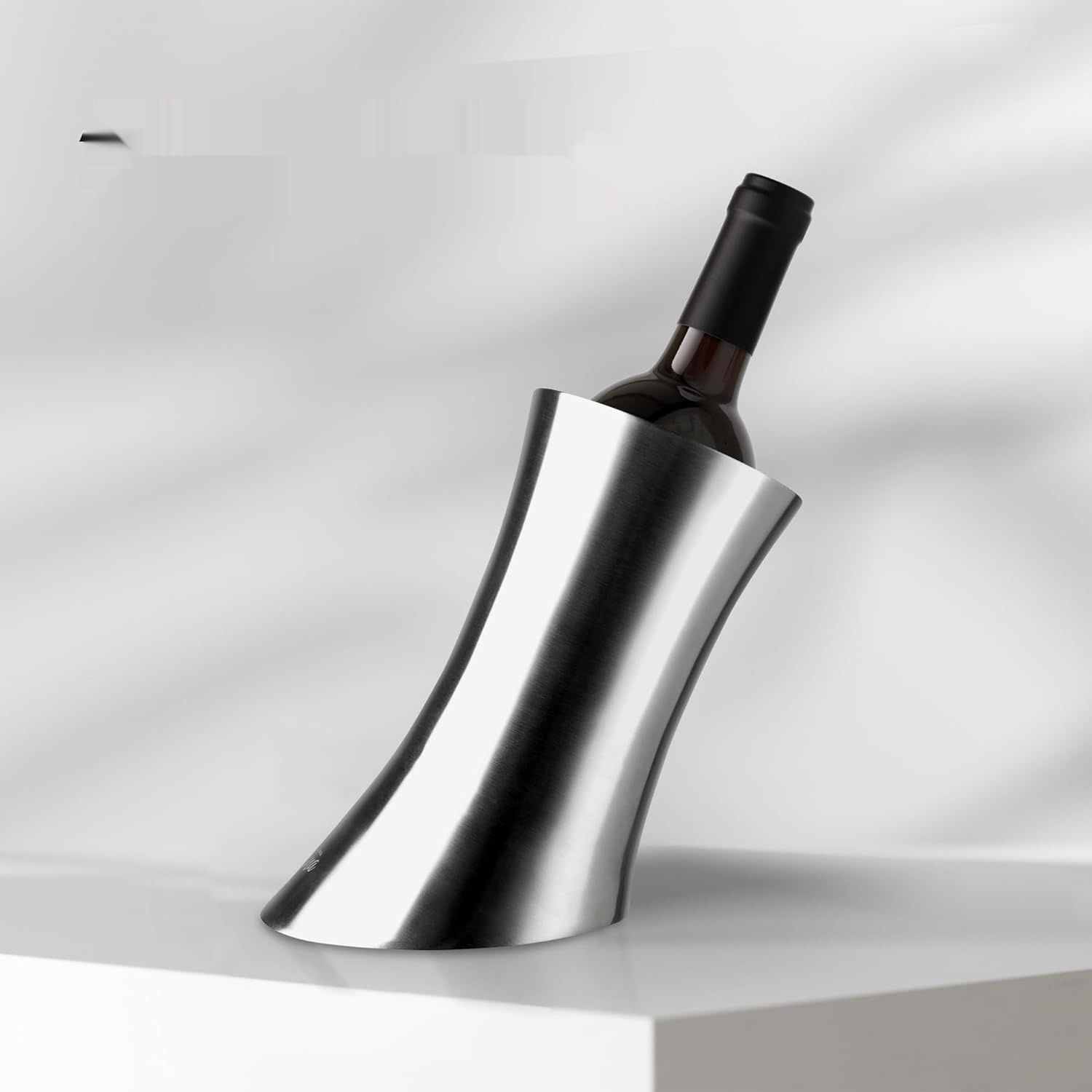 Cucina Sana Design Chłodziarka do Wina - Dwuwarstwowa Stal Nierdzewna