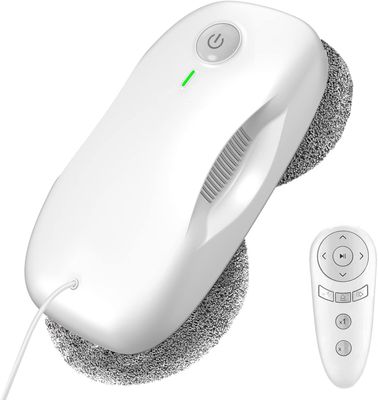 Tosima W2 Blanc Robot Myjący do Szyb Automatyczny, 3800pa, Pilot, 12 Ściereczek