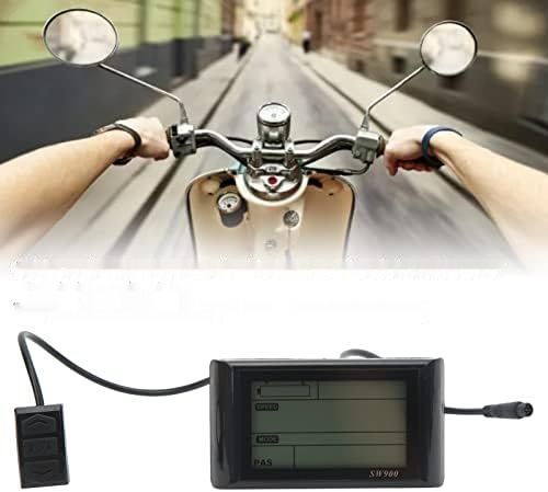 Wyświetlacz roweru elektrycznego LCD SW900, uniwersalny, wodoodporny.