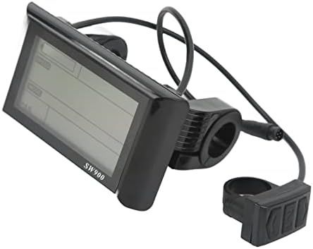 Wyświetlacz roweru elektrycznego LCD SW900, uniwersalny, wodoodporny.