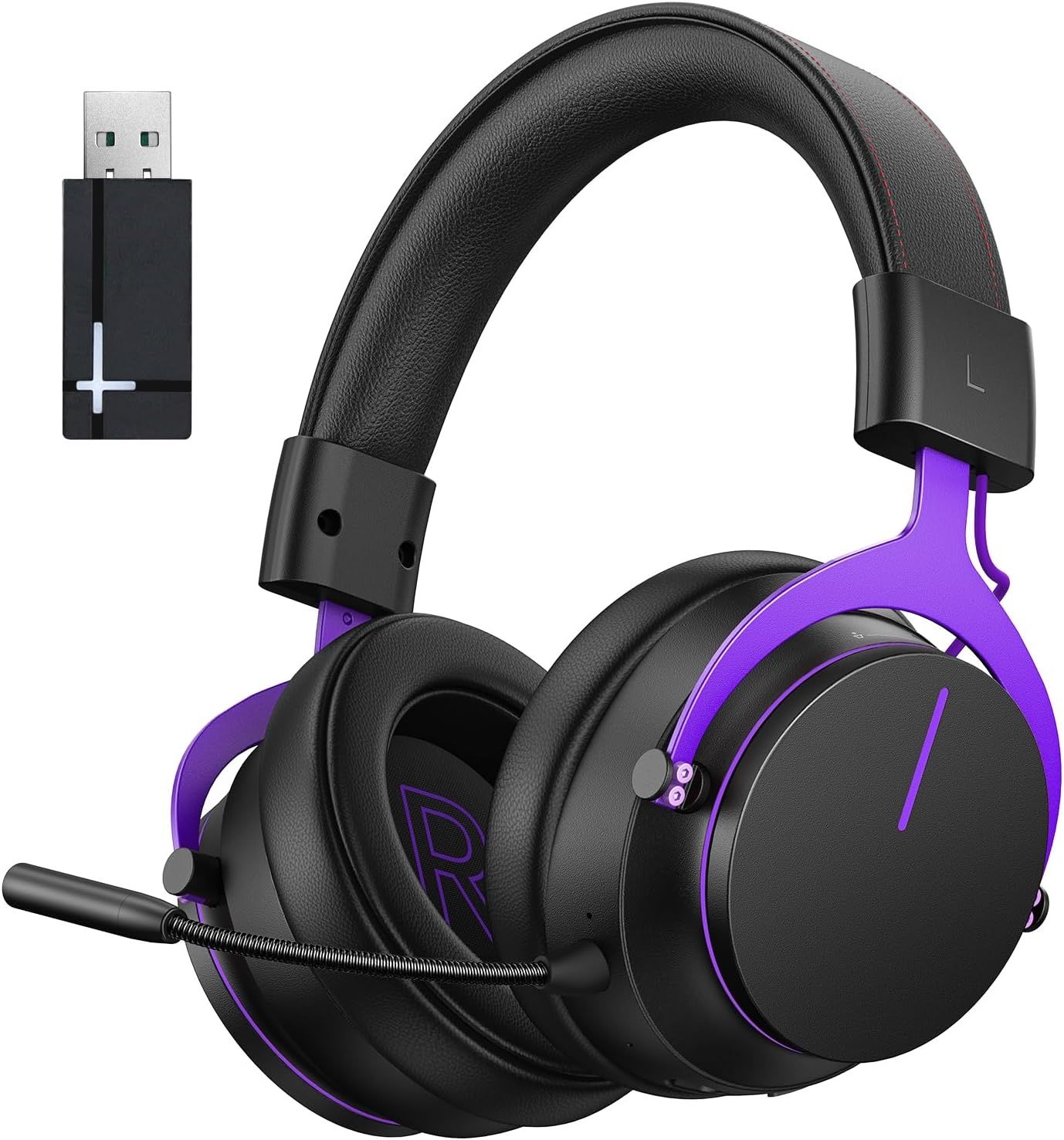 Inwa 5.8G Zestaw Słuchawkowy do Gier, 5.8 GHz, 7.1, PS5, PS4, PC, Switch.