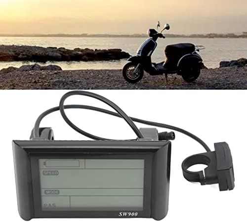 Wyświetlacz roweru elektrycznego LCD SW900, uniwersalny, wodoodporny.