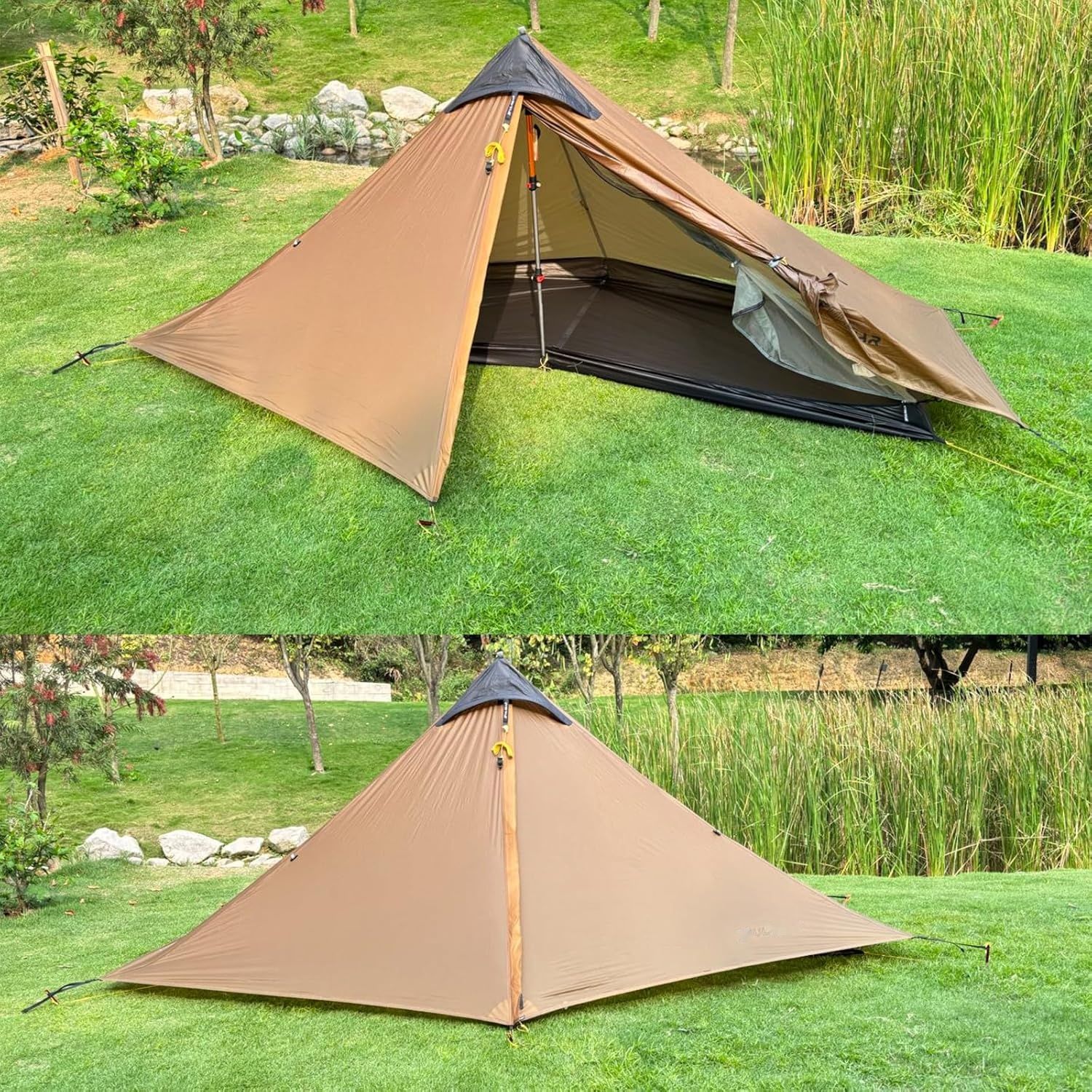 3F UL Gear Lanshan PRO Ultralight Namiot 1-2os, 3/4-sezonowy, wodoodporny.