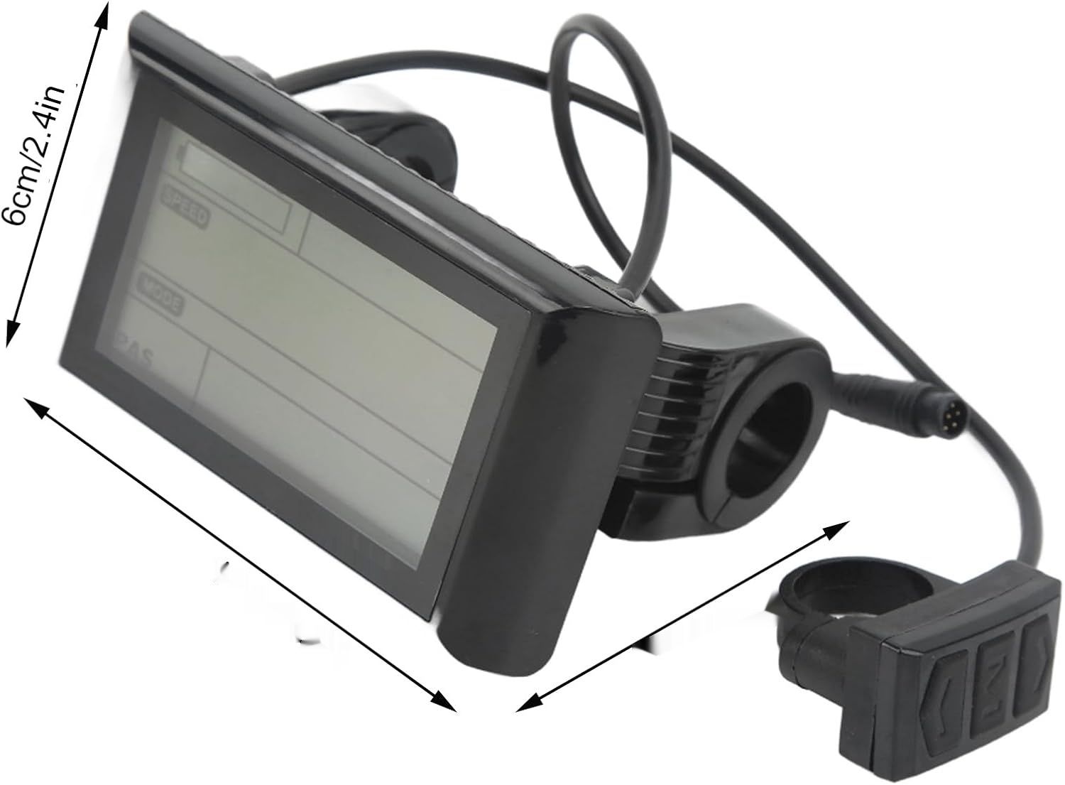 Wyświetlacz roweru elektrycznego LCD SW900, uniwersalny, wodoodporny.