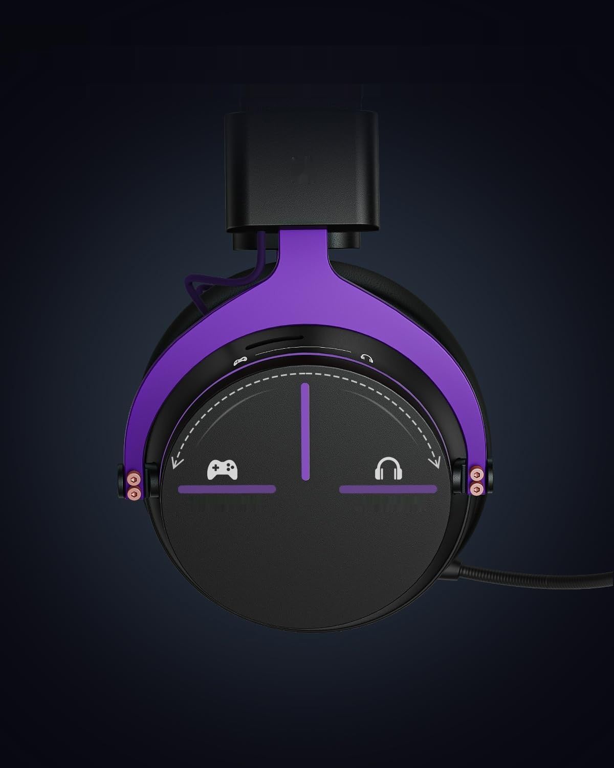 Inwa 5.8G Zestaw Słuchawkowy do Gier, 5.8 GHz, 7.1, PS5, PS4, PC, Switch.