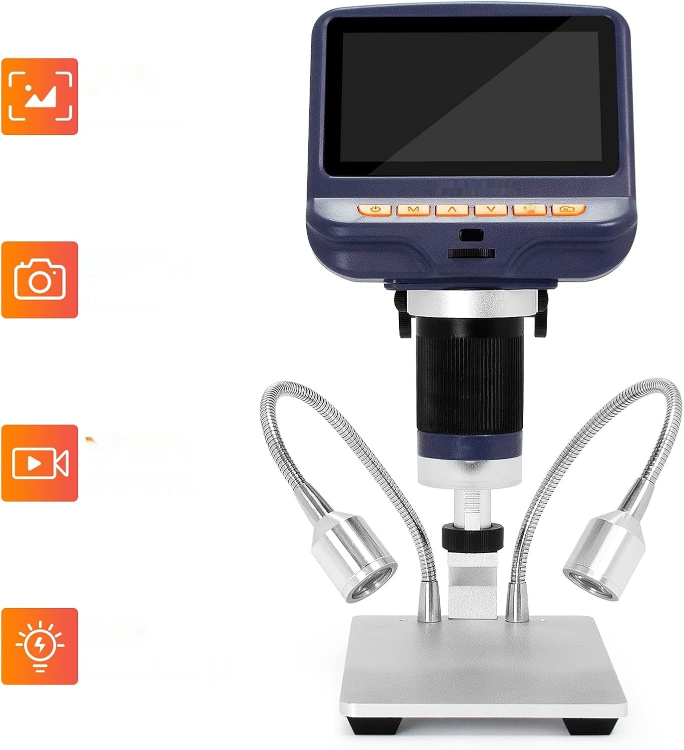 Andonstar AD106S Cyfrowy Mikroskop USB, 10,9 cm do PCB/Zegarów/Telefonów