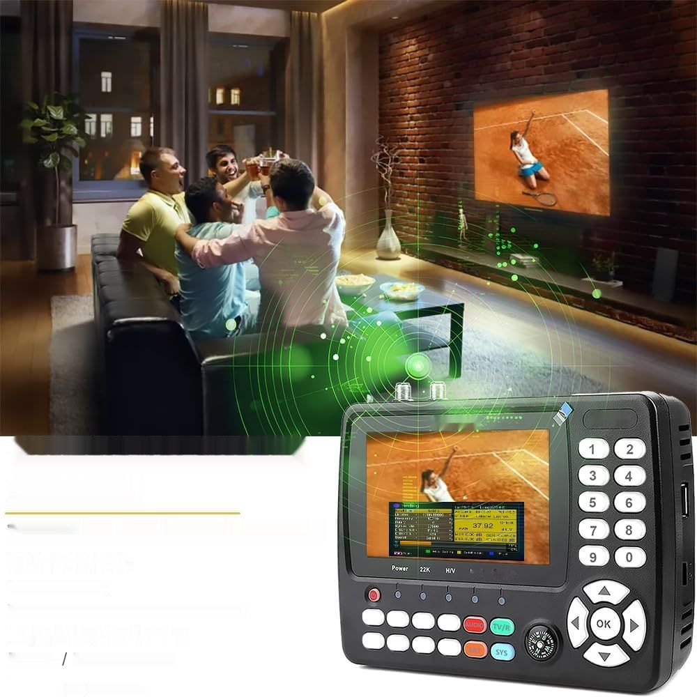 ST-5155 Miernik Pola i Satelity DVB-S2/S/T2/T/C, HD, Unicable/Scr/Dcss