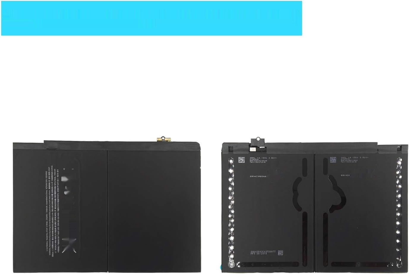 Vvsialeek A1547 - Bateria zastępcza do APPLE iPad A1566/A1567 7300 mAh