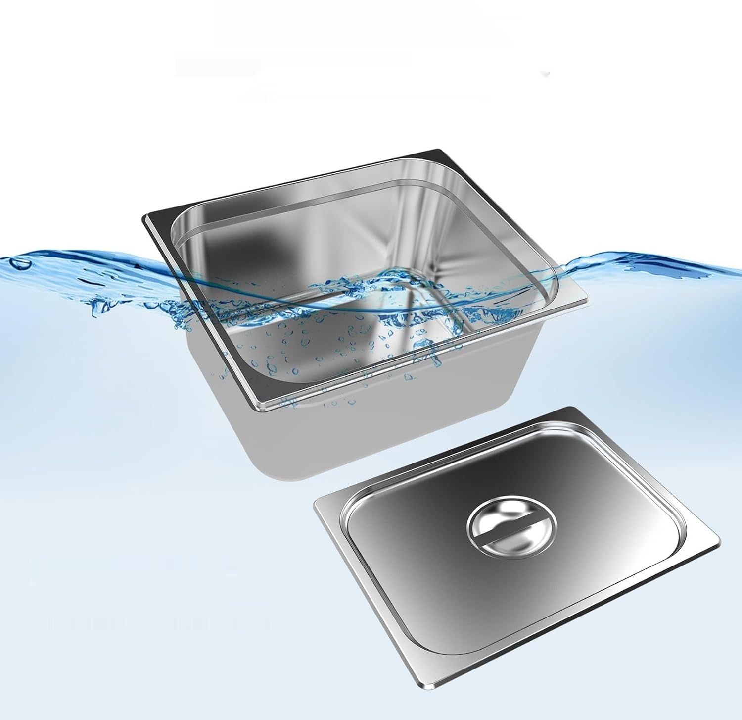 Valgus Podgrzewacz Bain Marie 2 Sekcje 18L Stal Nierdzewna z Kranem