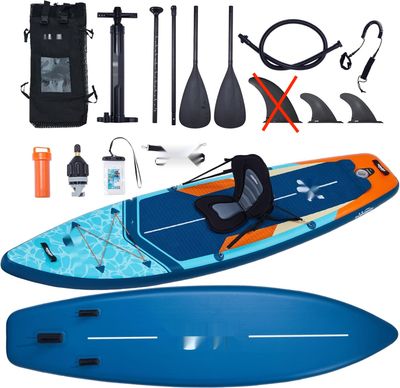 Zupapa Stand Up Paddle Board z  siedzeniami do kajaka | Akcesoria