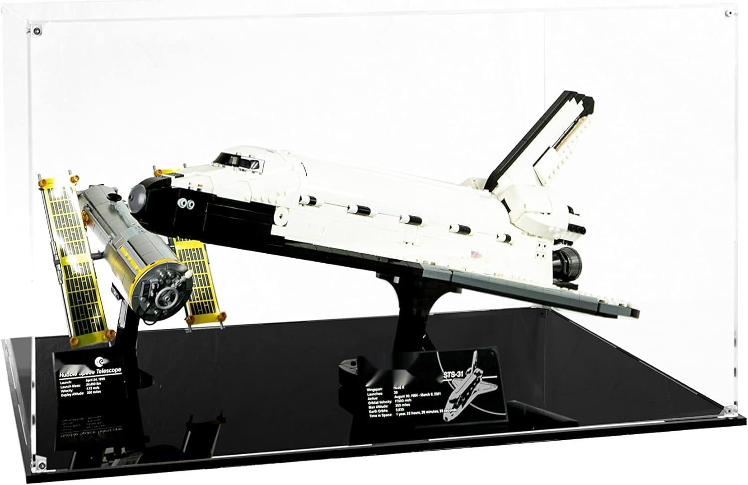 INNERSPACE TECA Witryna na Lego 10283 NASA Discovery 60x40x35 cm Kryształ.